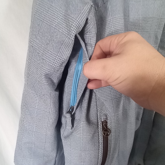 Columbia Womens Blue Titanium Omni Tech Interchange Coat Size XL - Picture 8 of 15